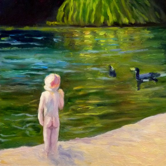 Little Girl at Lake Temescal (Revised)