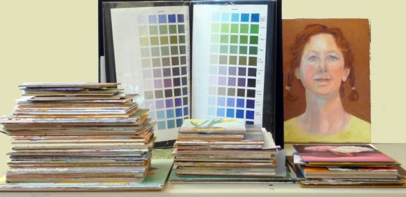 A Year's Oil Painting Study