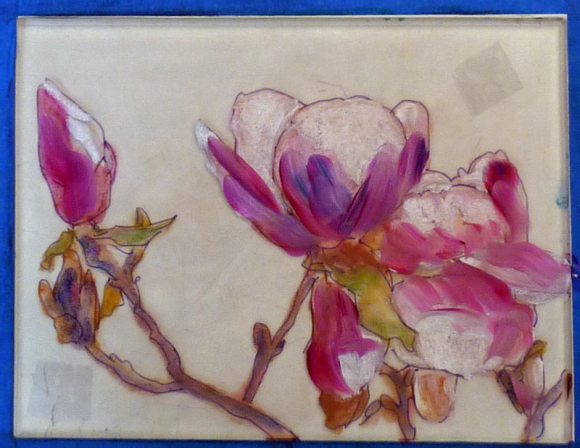 Paint on plexi plate 2