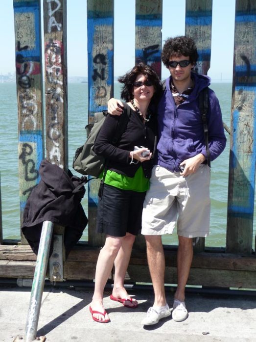 Casey & Paul on Berkeley Pier Casey & Paul on Berkeley Pier