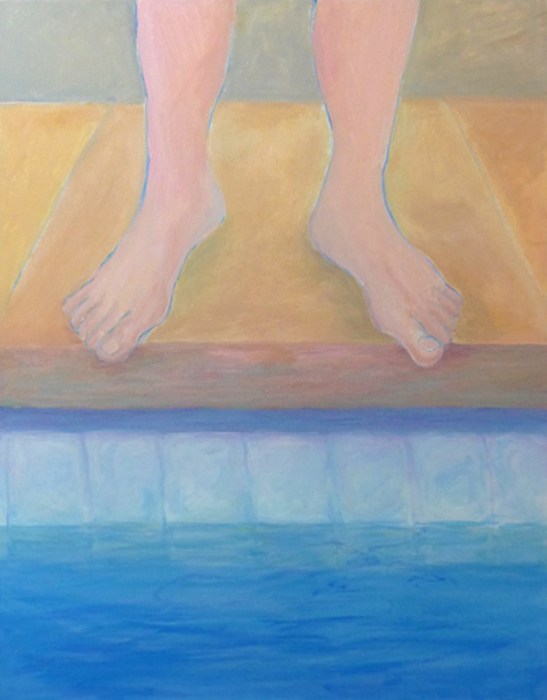 Lovers Mongrels Curs #1 M.H., Acrylic on canvas 28x22"