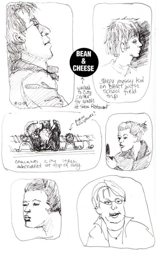 Random subway sketches