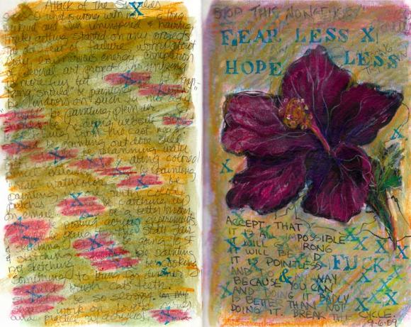 Attack of the Shoulds #1, Mixed media Attack of the Shoulds #1, Mixed media