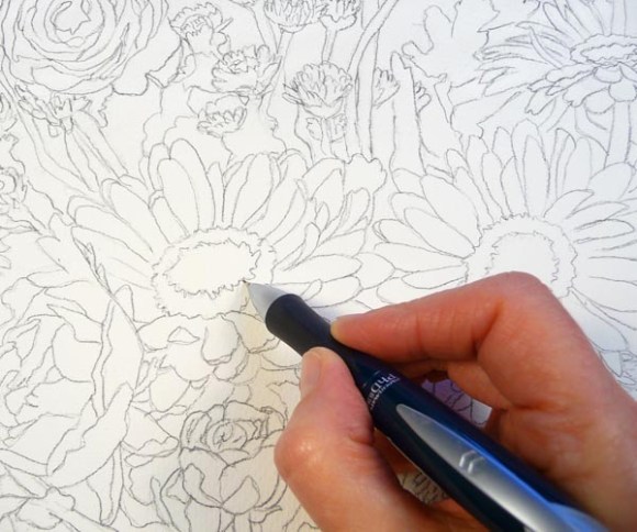 Cleaning up the drawing Cleaning up the drawing