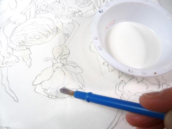 Masking near the pitcher Masking near the pitcher