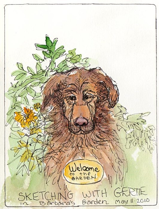 Gertie the Garden Greeter