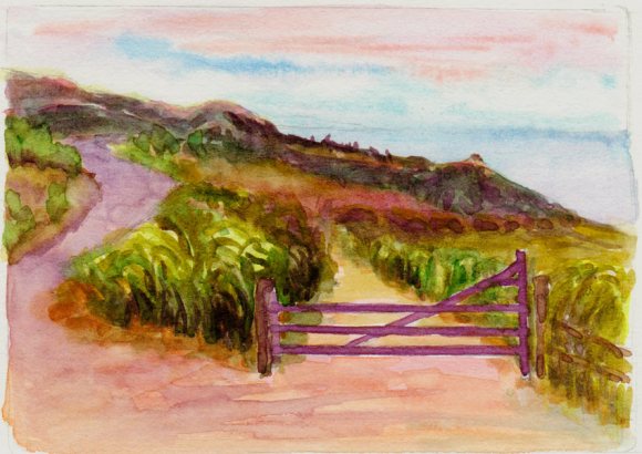 Hawaii Virtual Paint-Out, Watercolor