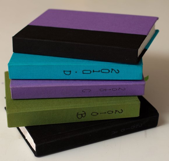 Five Casebound Journals Made So Far