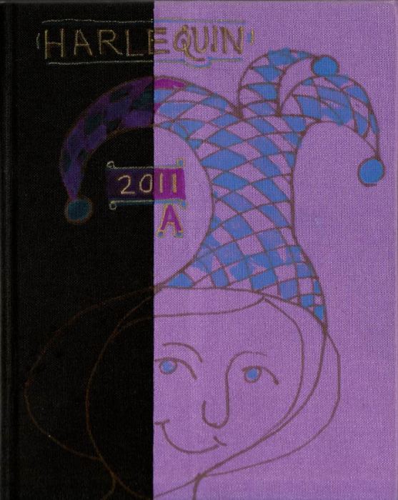 Harlequin cover, Sketchbook 2011 A