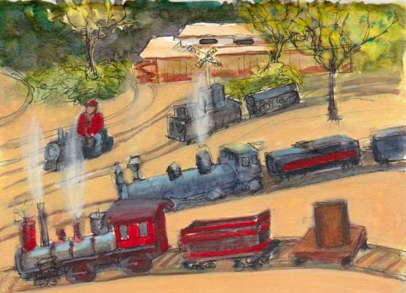 Trains: A futile attempt to draw them Trains: A futile attempt to draw them