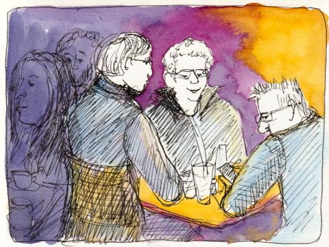 Guys with hidden people