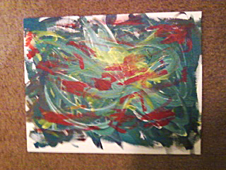 Abstract Acrylic Painting by Mariah Abstract Acrylic Painting by Mariah