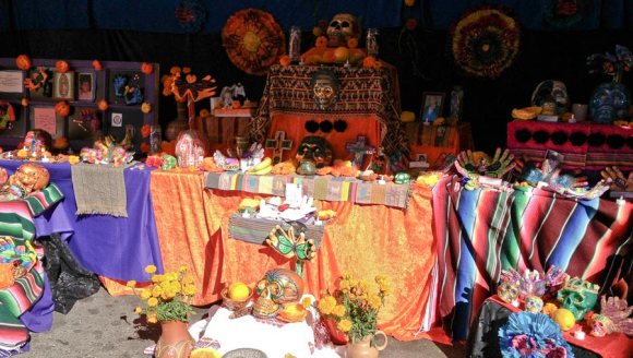 One of the amazing altars at the festival
