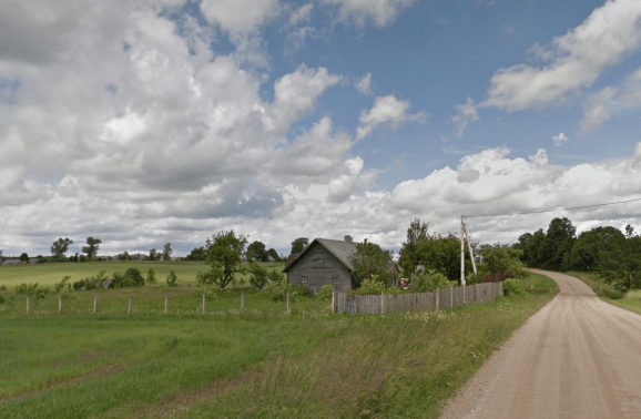 Lithuania screen shot from Google Street View