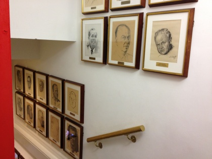 Society of Illustrators Staircase