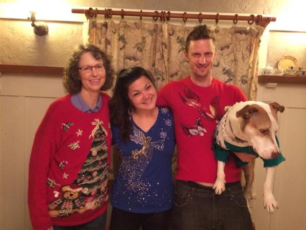 Tacky Holiday Sweater Contest Winners