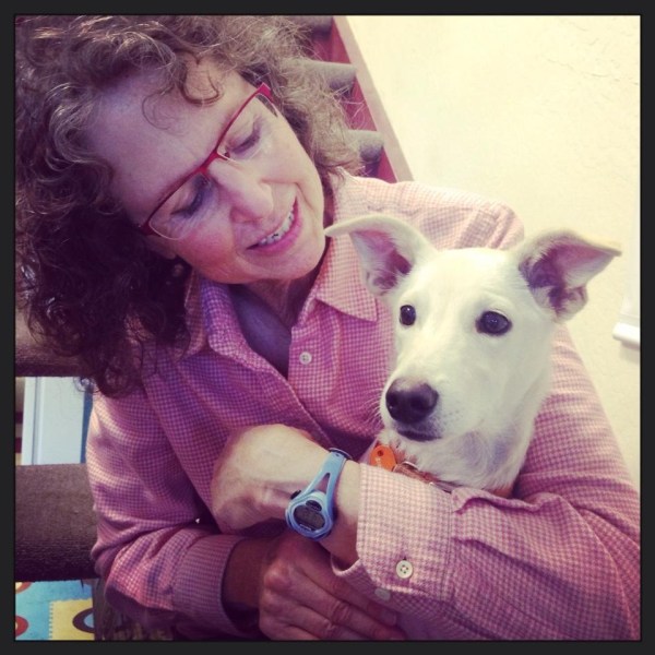 Millie and I on adoption day