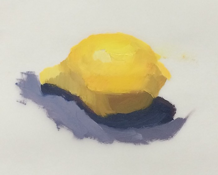 Oil on Canson Vidalon Vellum, 8x8"