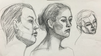 Drawing Practice Assignments from New Masters Academy course