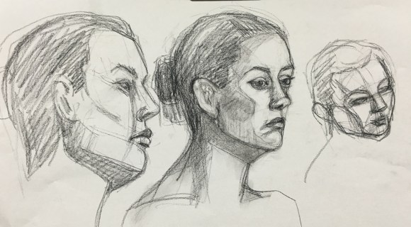 Drawing Practice Assignments from New Masters Academy course