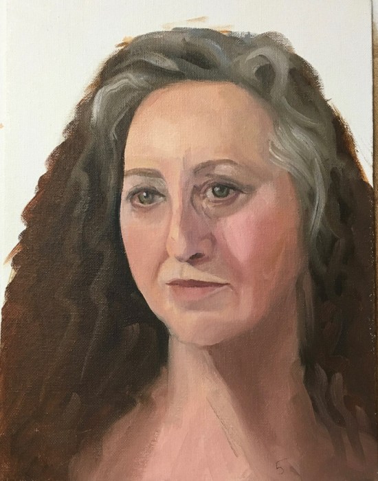 #5, oil on panel, 12x9