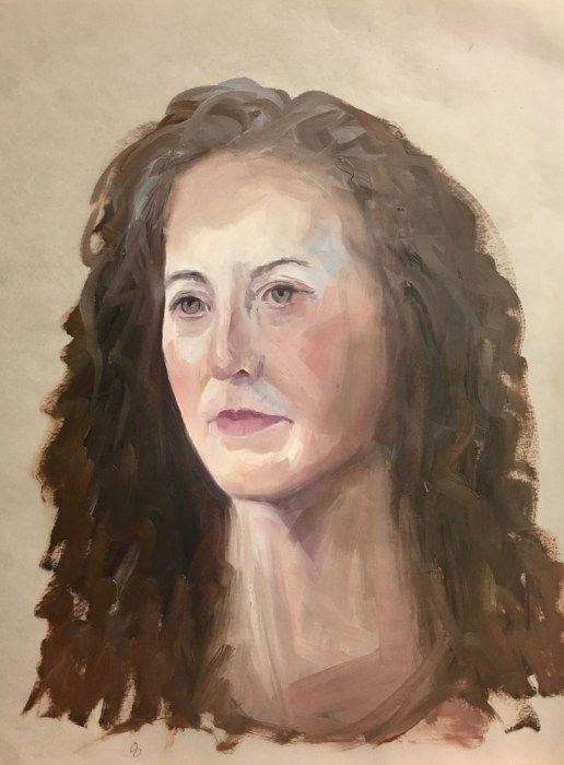 #8, oil on panel, 12x9