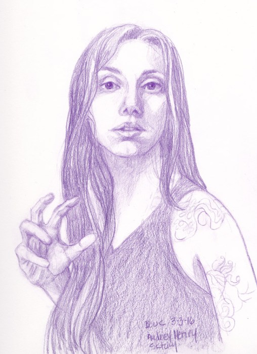 Audrey Henry, Colored Pencil