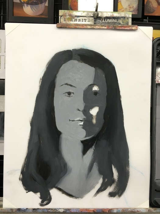 CBC Part 1-3, Janas #1 step 2, High Key, High Contrast Painting