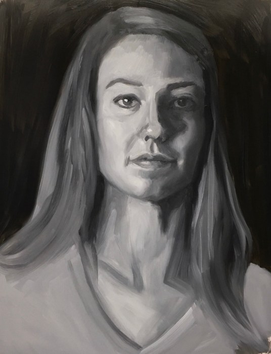 CBC 1-1 Jana's #2 Low Key, High Contrast painting