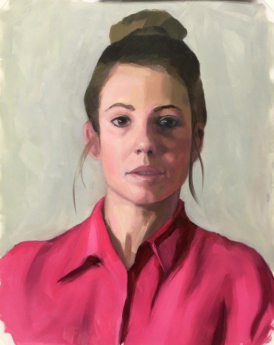 Color Boot Camp SATURATION: Neutral Areas vs. Saturated Areas, 11x14" oil study