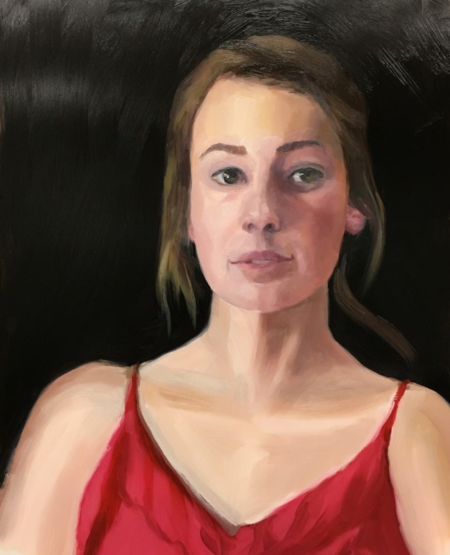 Color Boot Camp SATURATION: Neutral Areas vs. Saturated Areas, 11x14" oil study