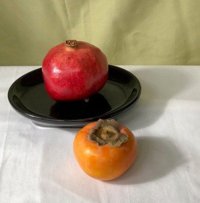 Photo of setup for Queen Pom