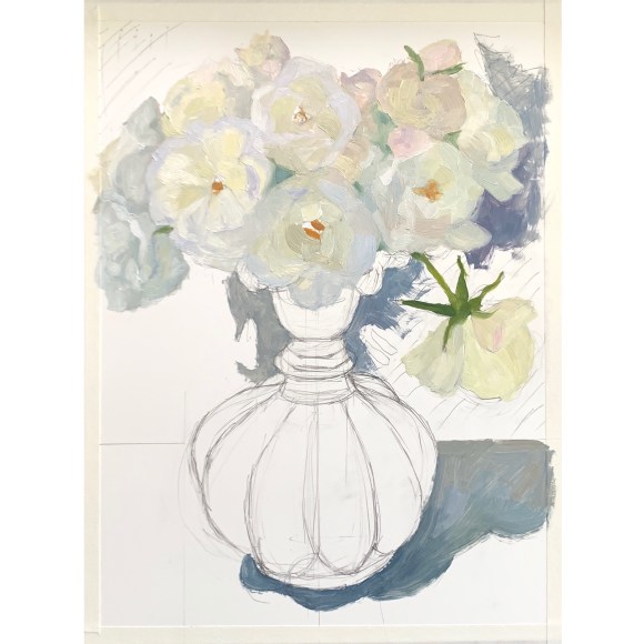 Day 2: Getting the flowers blocked in