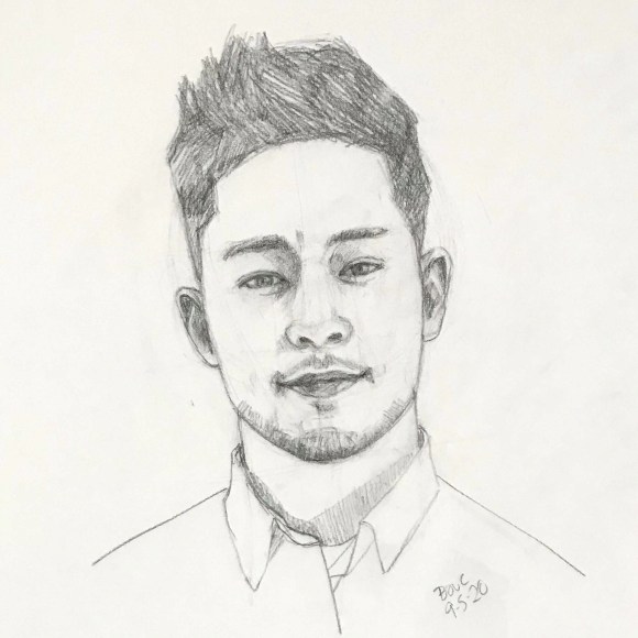 Sketch #2 of TJ from Sktchy