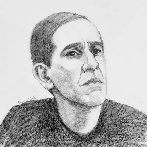 Actor portrait sketch #4 from "The Twelve" Belgian TV Series